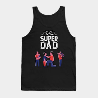 Super Dad Father's Day Tank Top